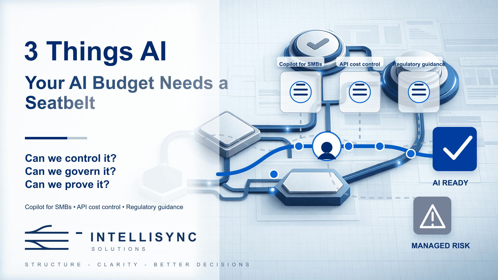 3 choses IA : Edition "Your AI Budget Needs a Seatbelt"