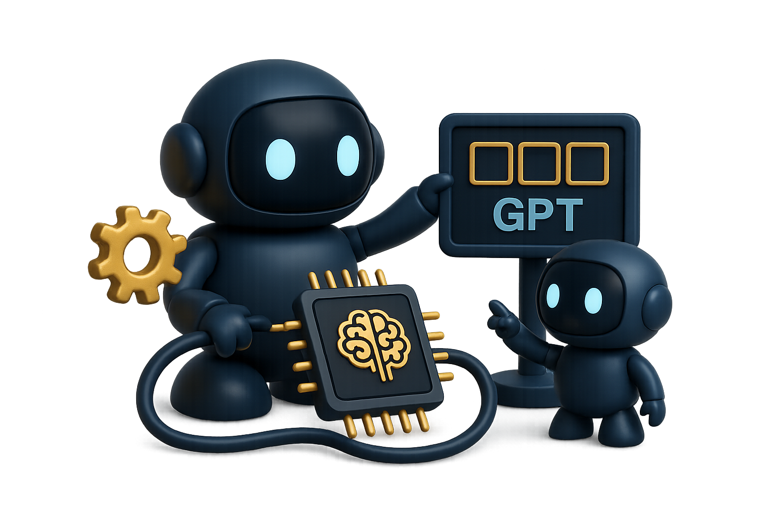 Illustration of GPT Builder workspace